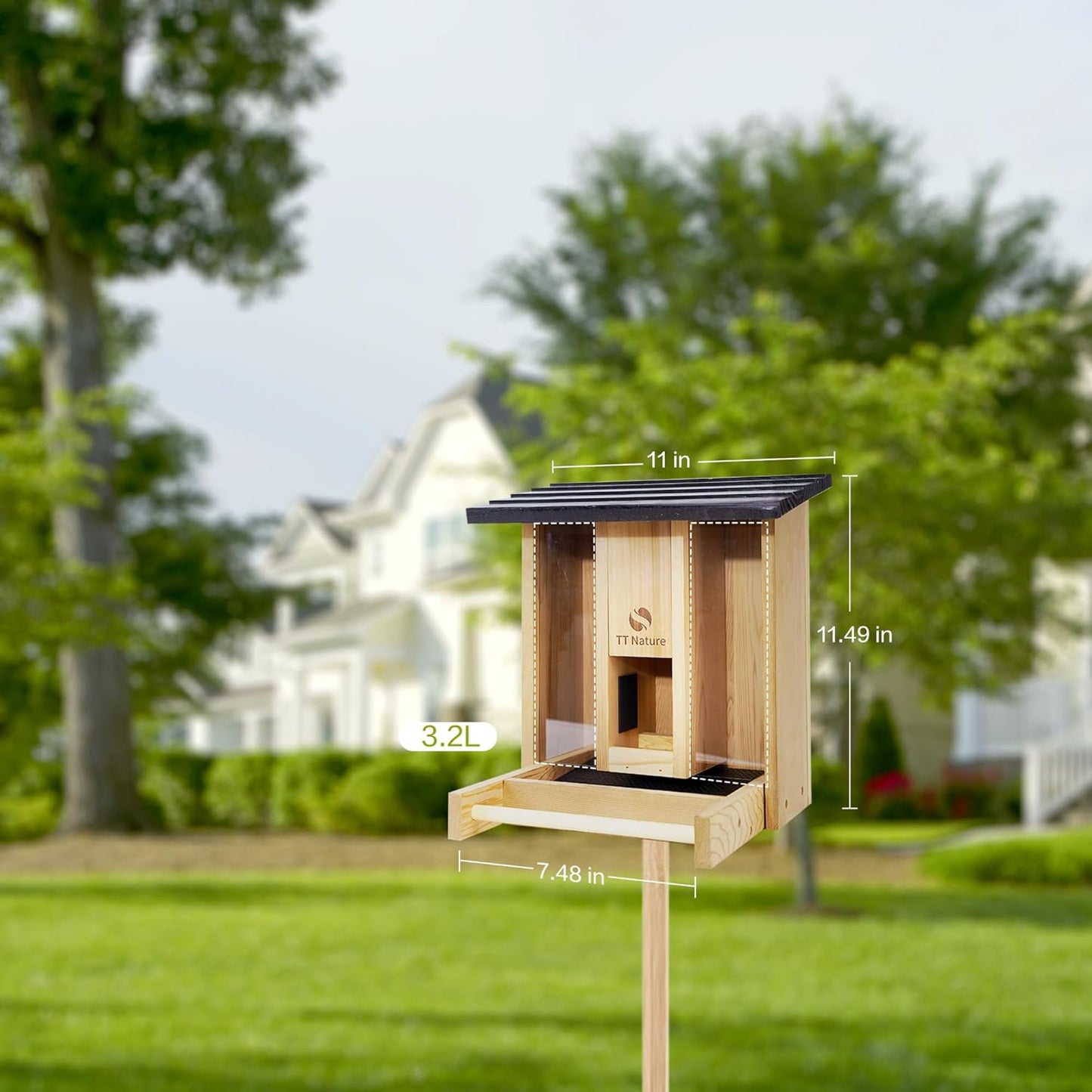 TT Nature Wood Bird Feeder, M192