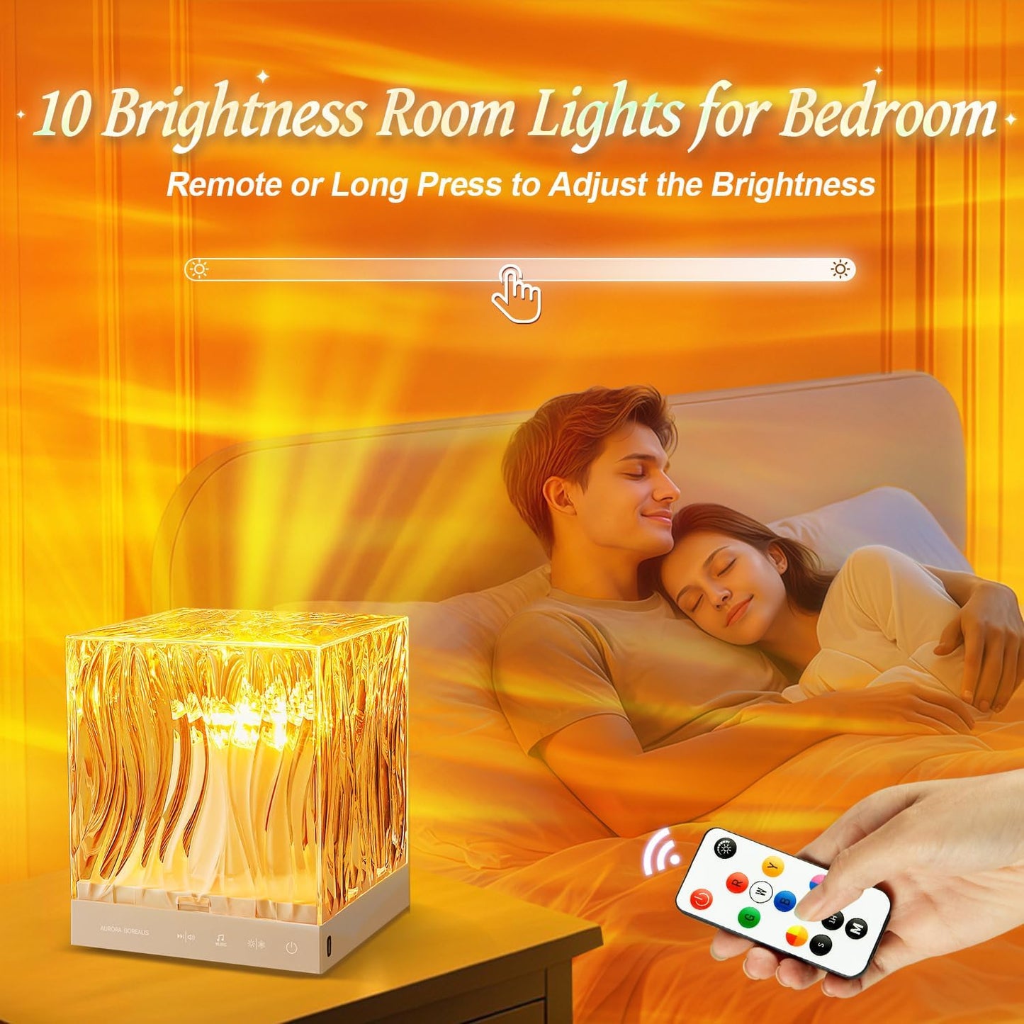 Birthday Gifts for Women Teen Girl Gifts Trendy Stuff Northern Lights Projector, 18-Color Cool Stuff Gifts for Teenage Girls Boy Mood Lighting, Galaxy Projector for Bedroom Cute Room Decor Aesthetic