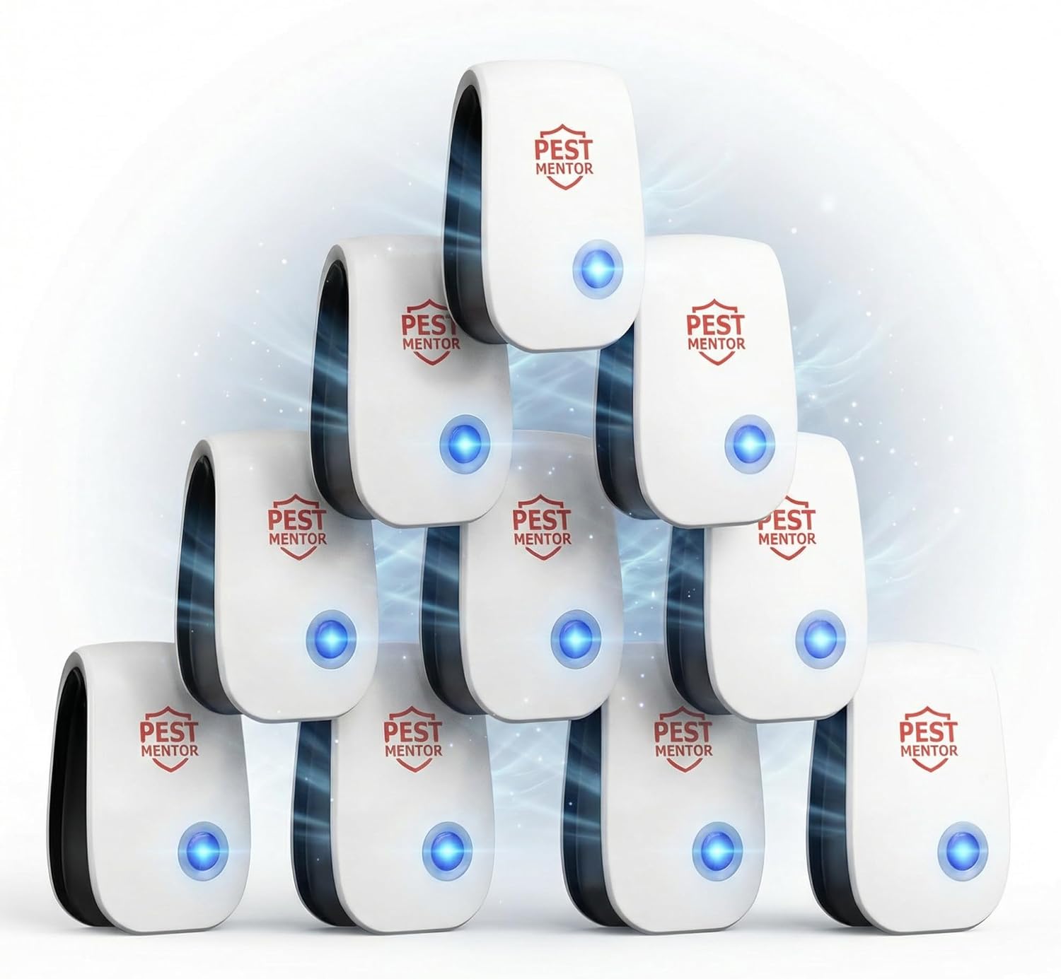 Ultrasonic Pest Repeller 10 Pack, 2026 Upgraded Electronic Plug-in Ins