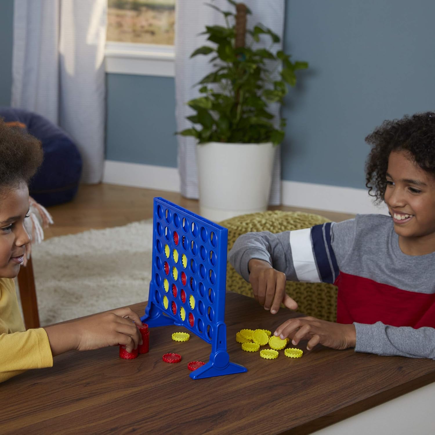 Hasbro Gaming Connect 4 Classic Grid, 4 in a Row Game, Strategy Board 