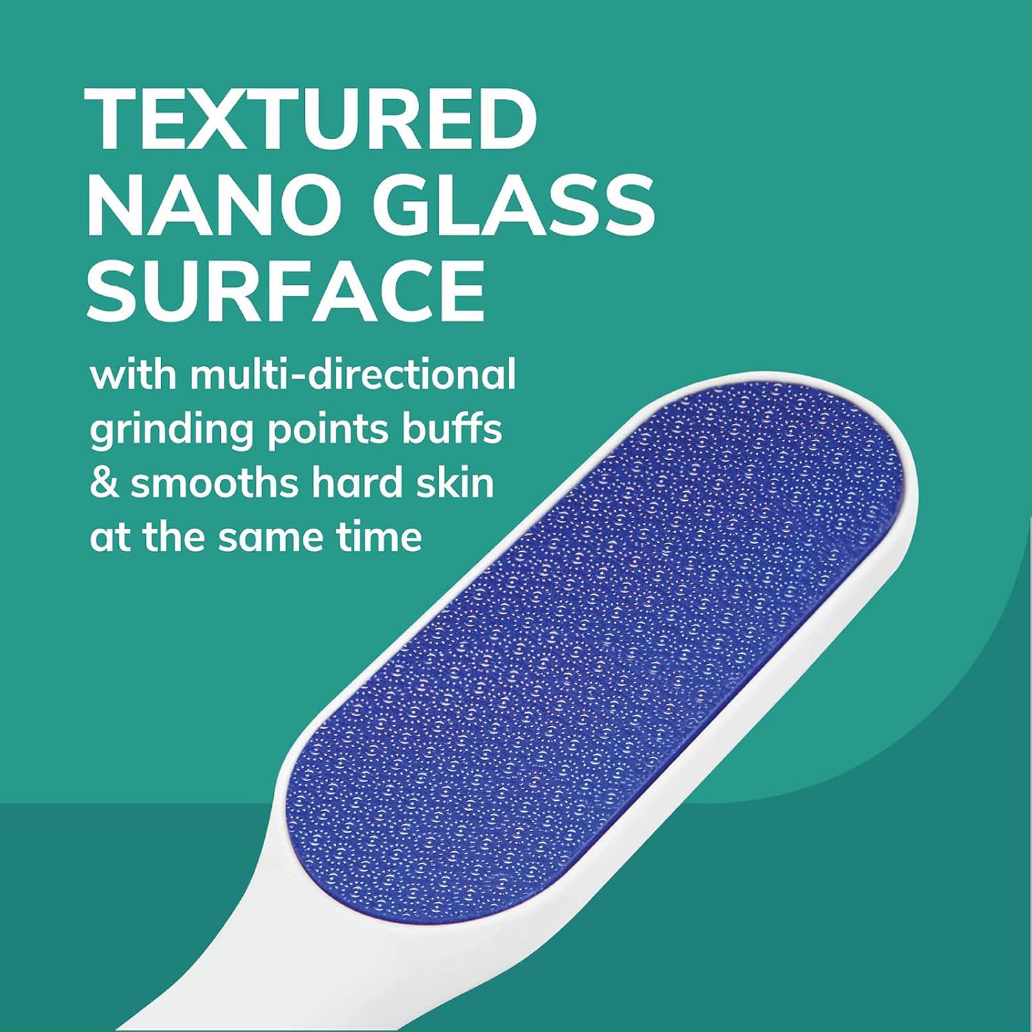 Dr. Scholl's Hard Skin Remover Nano Glass Foot File - Foot Callus Remo