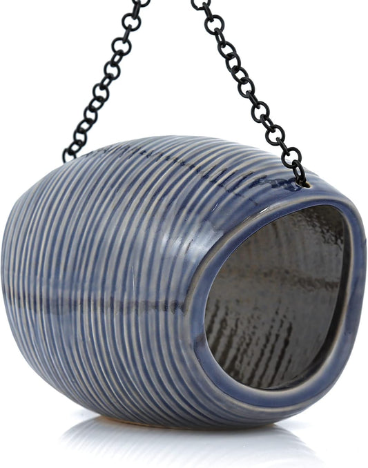BYER OF MAINE Mango Stone Fly Through Bird Feeder, Hanging Outdoor, Ou