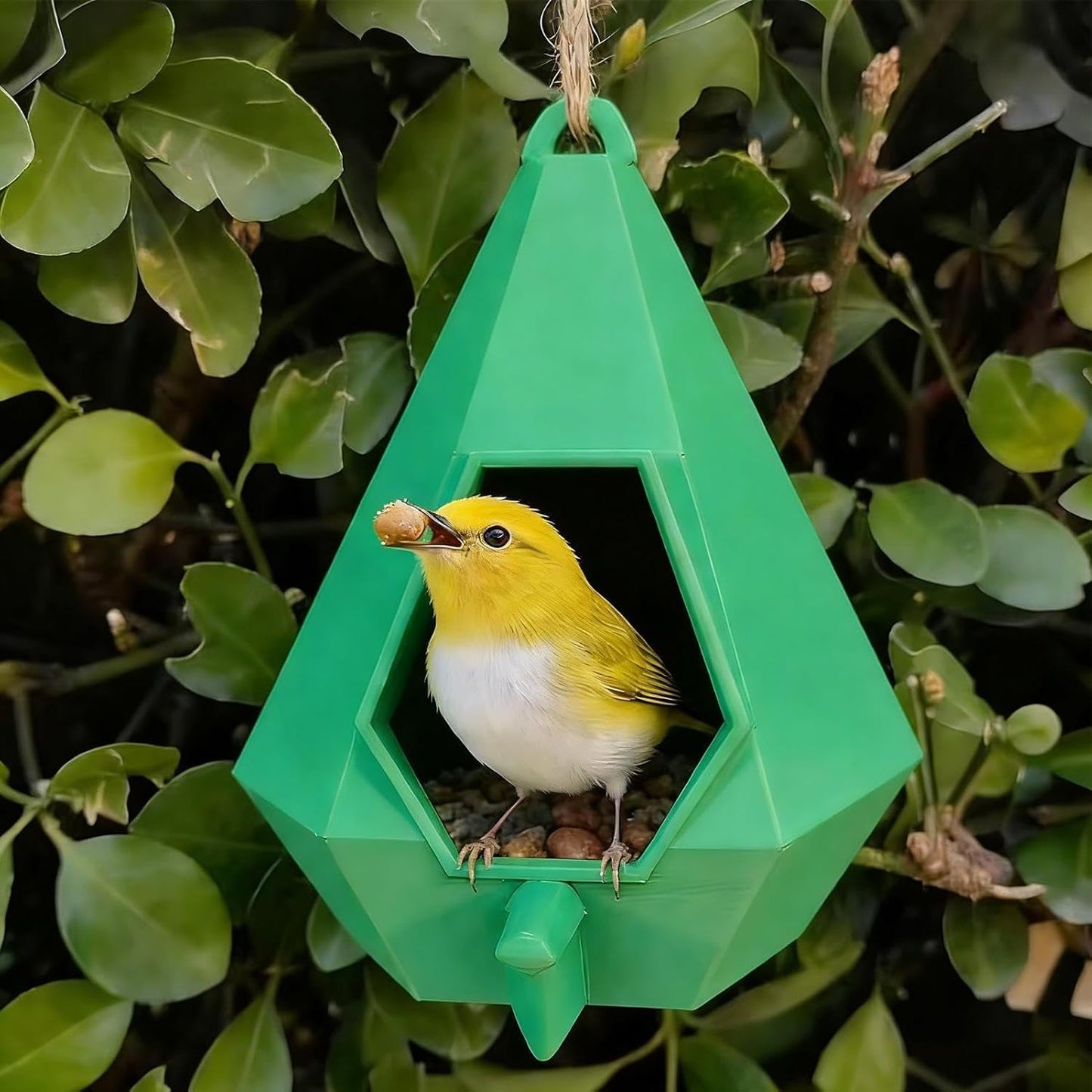 Outdoor Bird Feeder - Teardrop Hummingbird Habitat - Humming Bird Feeder | for Animal Pet Home Balcony Yard Garden Patio Indoor Outside Backyard