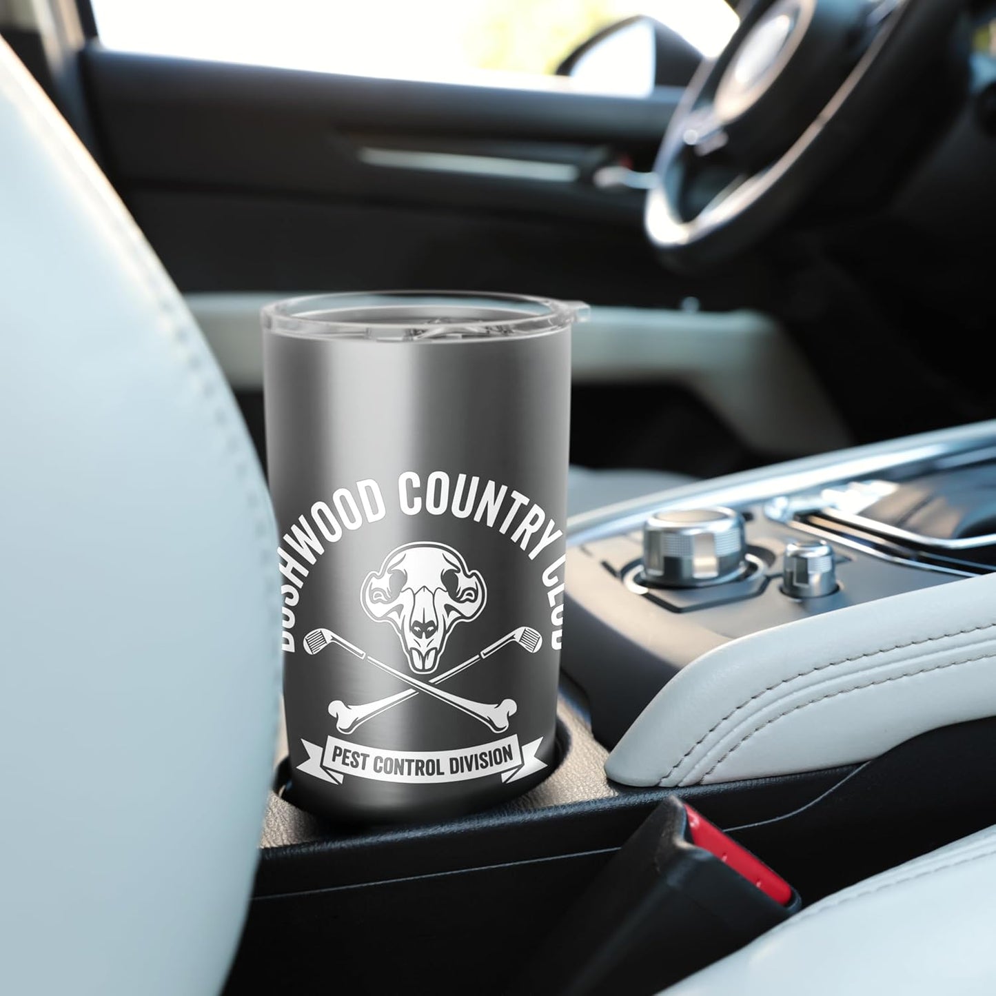 Bushwood Country Club Pest Control Division Funny Stainless Steel Insulated Tumbler