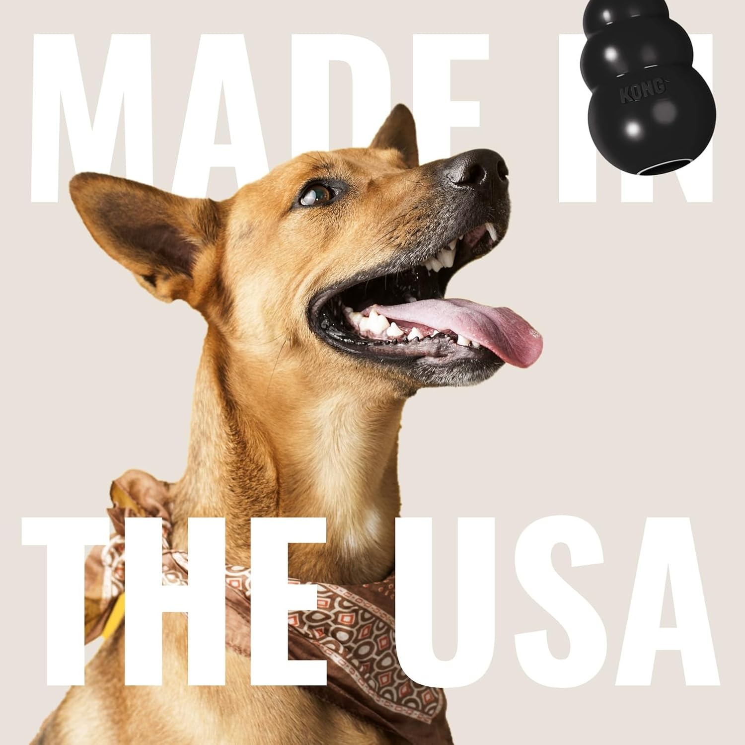 KONG Extreme Dog Toy - Fetch & Chew Toy - Treat-Filling Capabilities &