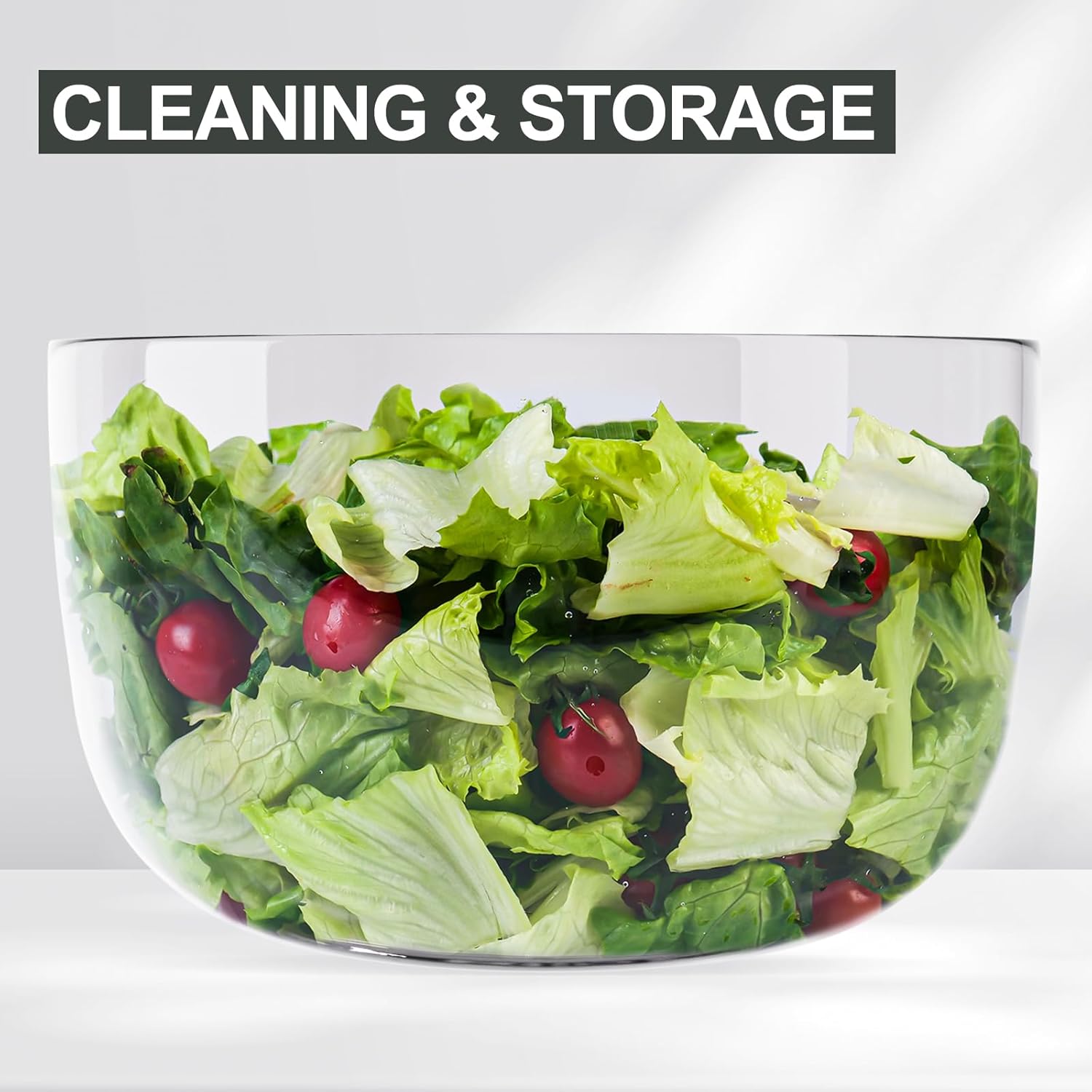 Smile mom Salad Spinner Small Lettuce Spinner Kitchen Gadgets Vegetabl