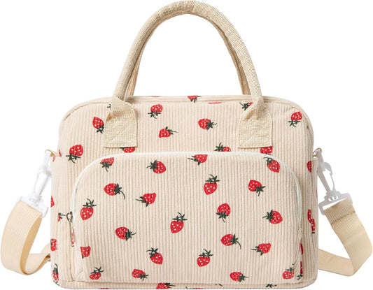 MEXS Insulated Lunch Bag for Women Men Large Reusable Lunch Box Adult Leakproof Portable Cooler Tote Bags for Work Picnic
