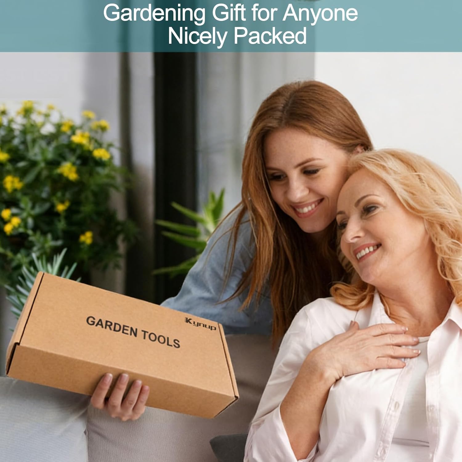 Kynup Garden Tools, Gardening Gift for Women, Men, Beginners, Gardenin