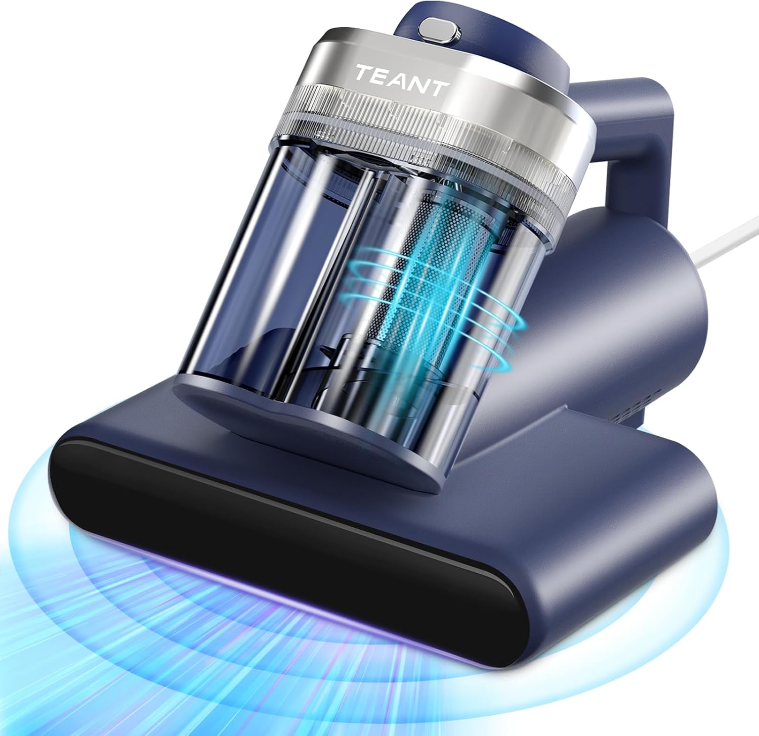 Mattress Vacuum Bed Vacuum Cleaner with 253.7nm UV-C Light, Hyper Heli