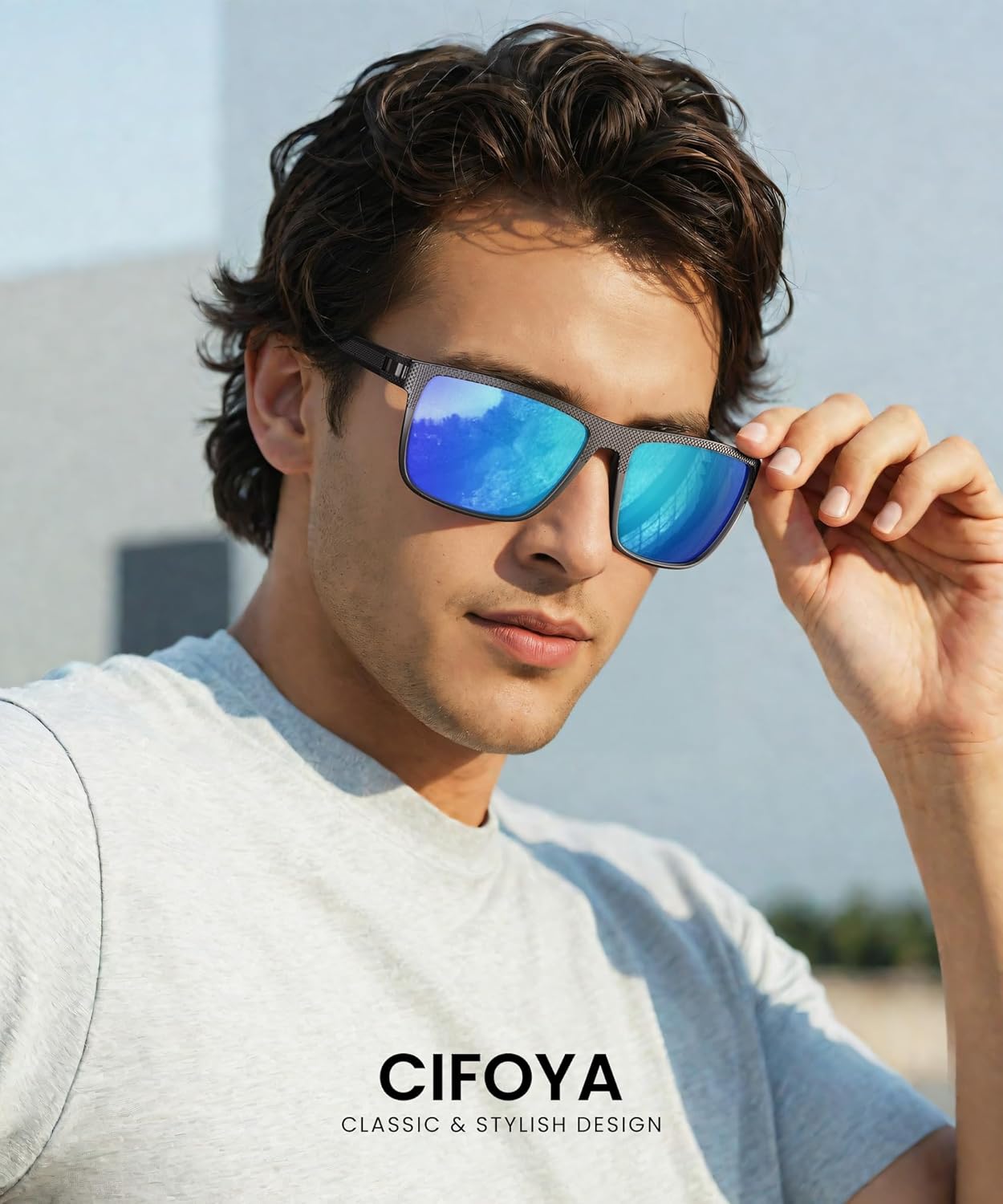 Sunglasses-Men Polarized Mens Sunglasses: Classic Women Sun Glasses UV