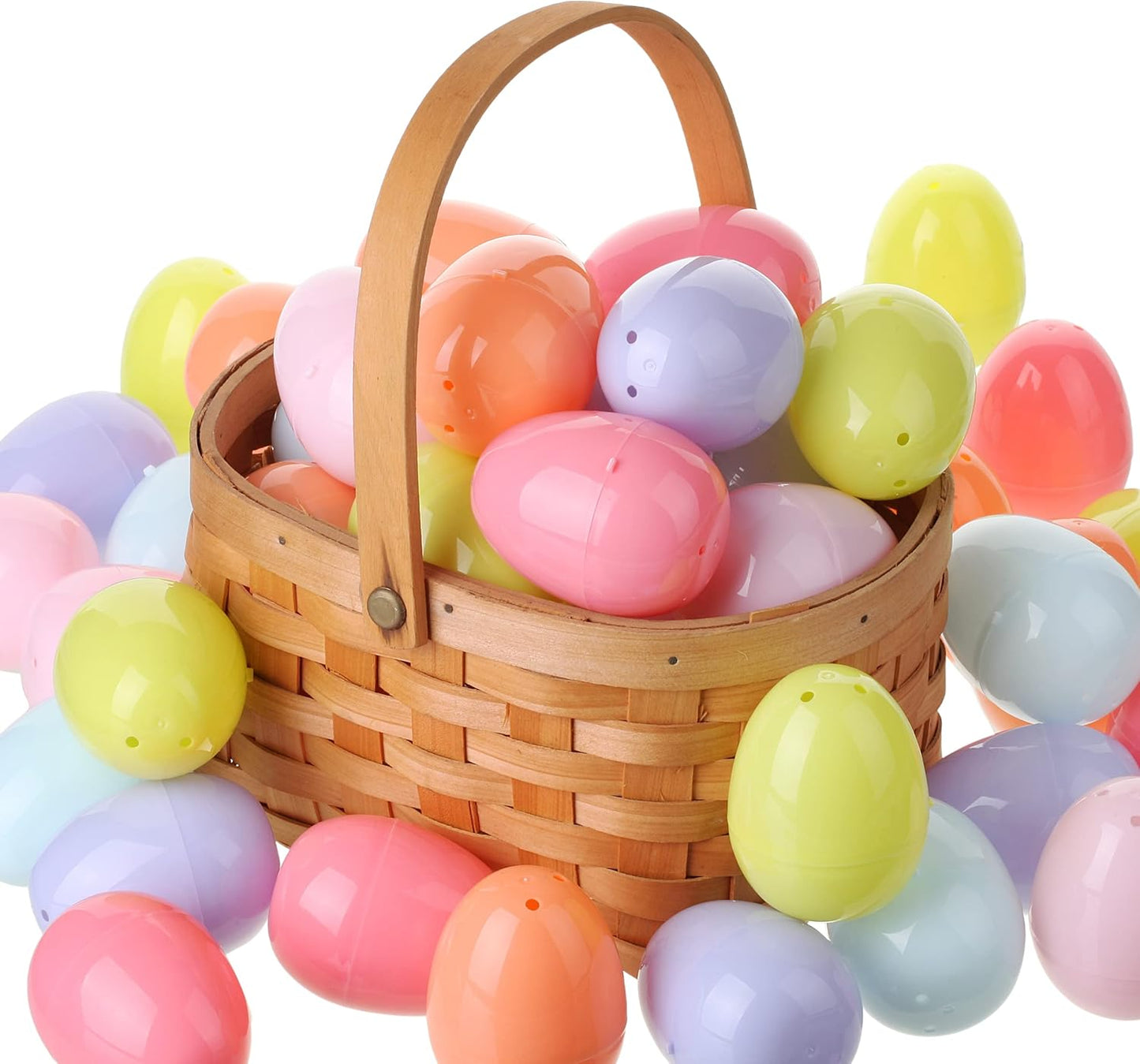 Mr. Pen- Fillable Easter Eggs, Bright Color, 2.3 inch, 48 Pack, Easter Eggs, Plastic Eggs, Easter Eggs Empty, Plastic Easter Eggs, Plastic Eggs Fillable, Easter Eggs Bulk