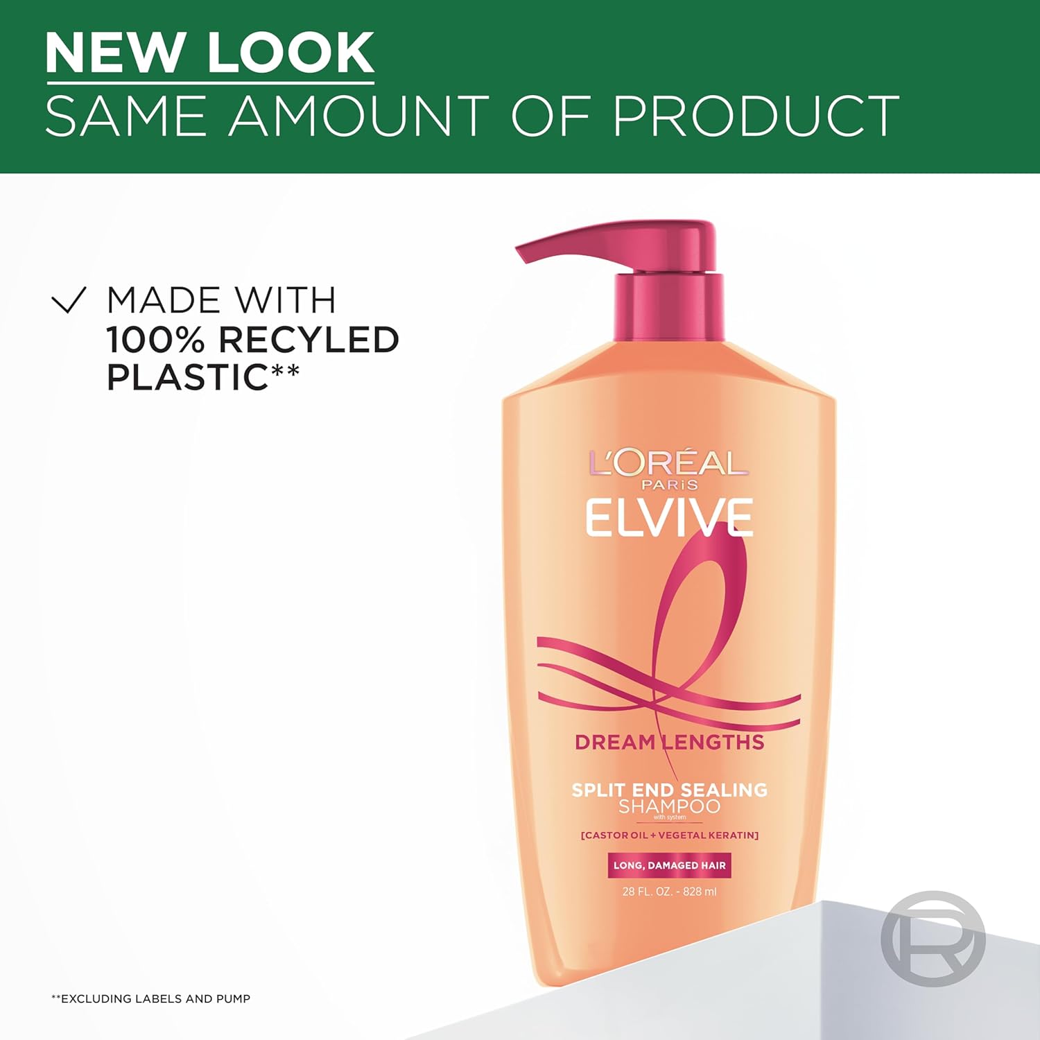 L'Oreal Paris Elvive Dream Lengths Shampoo and Conditioner Kit, Parabe