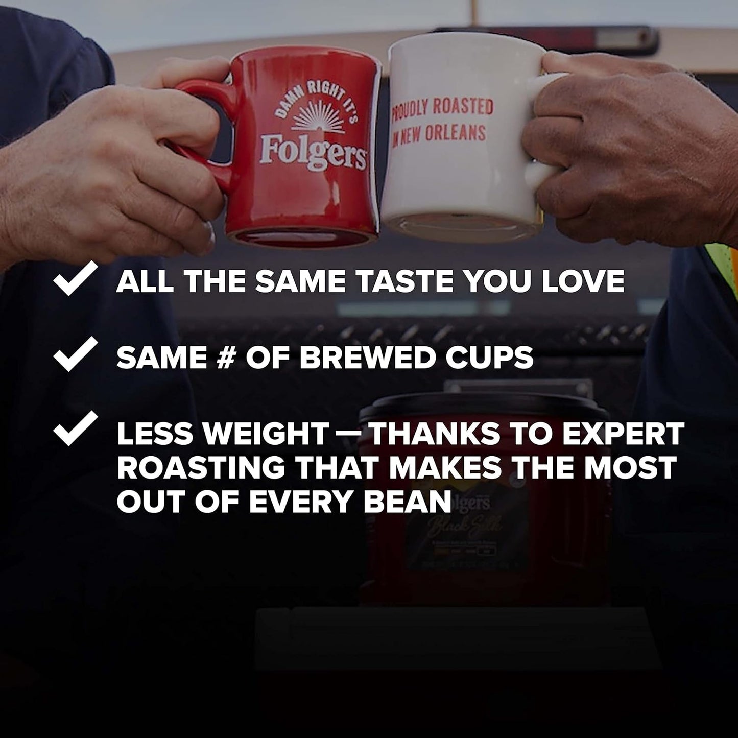 Folgers Breakfast Blend Ground Coffee, Smooth & Mild Coffee, 9.6 Ounce Canister