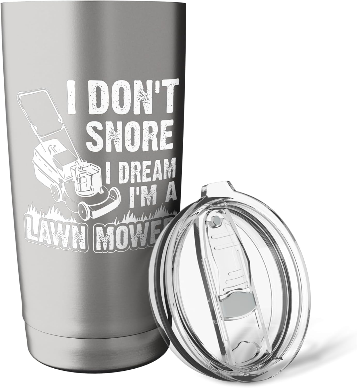 Lawn Mower Novelty For Men Women Kids Landscaper Lawn Mowing Stainless Steel Insulated Tumbler
