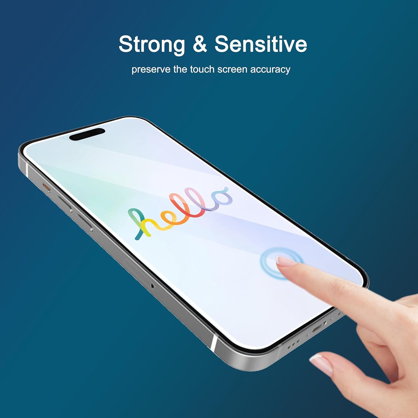 Ailun Screen Protector for iPhone 16 / iPhone 15 / iPhone 15 Pro [6.1 