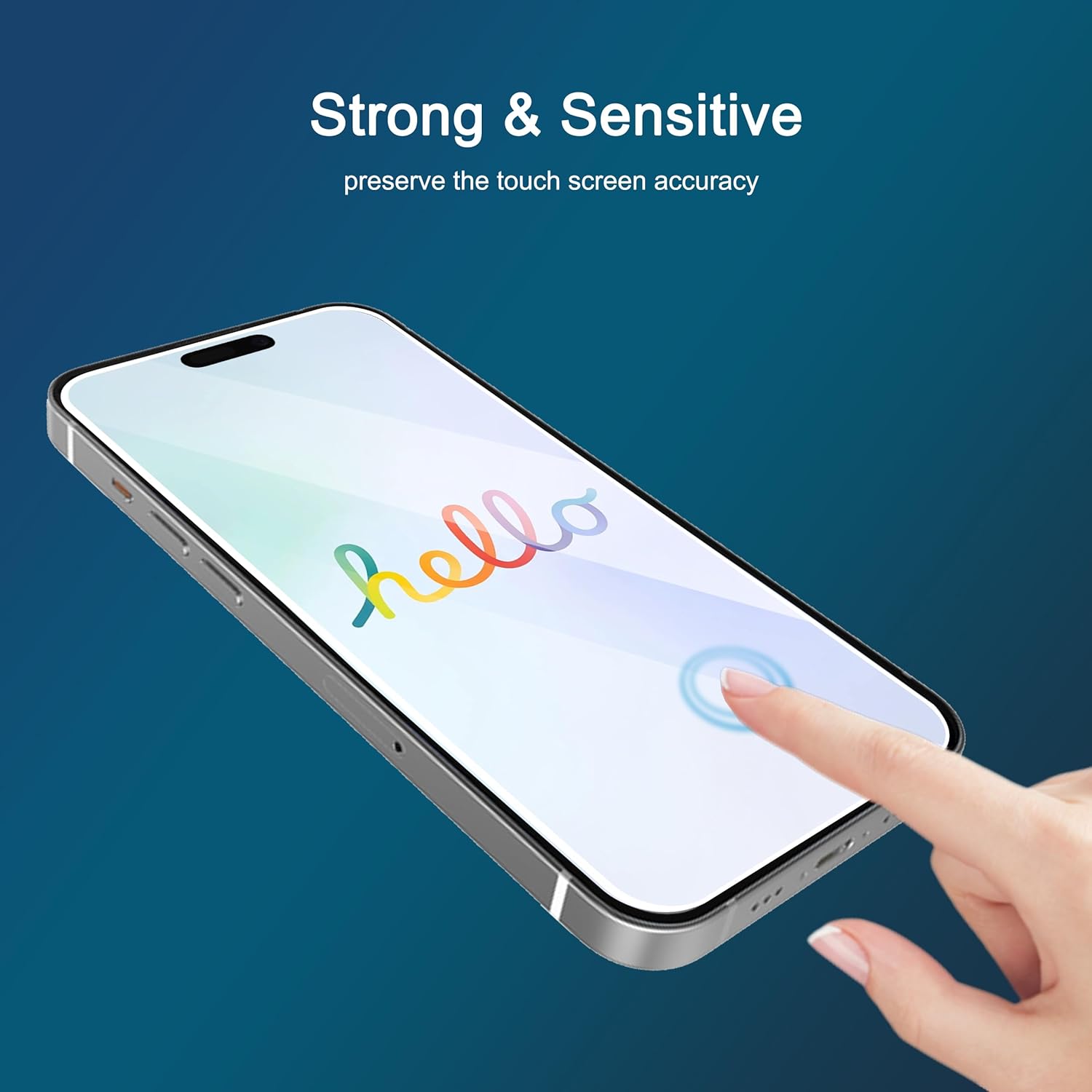 Ailun Screen Protector for iPhone 16 / iPhone 15 / iPhone 15 Pro [6.1 