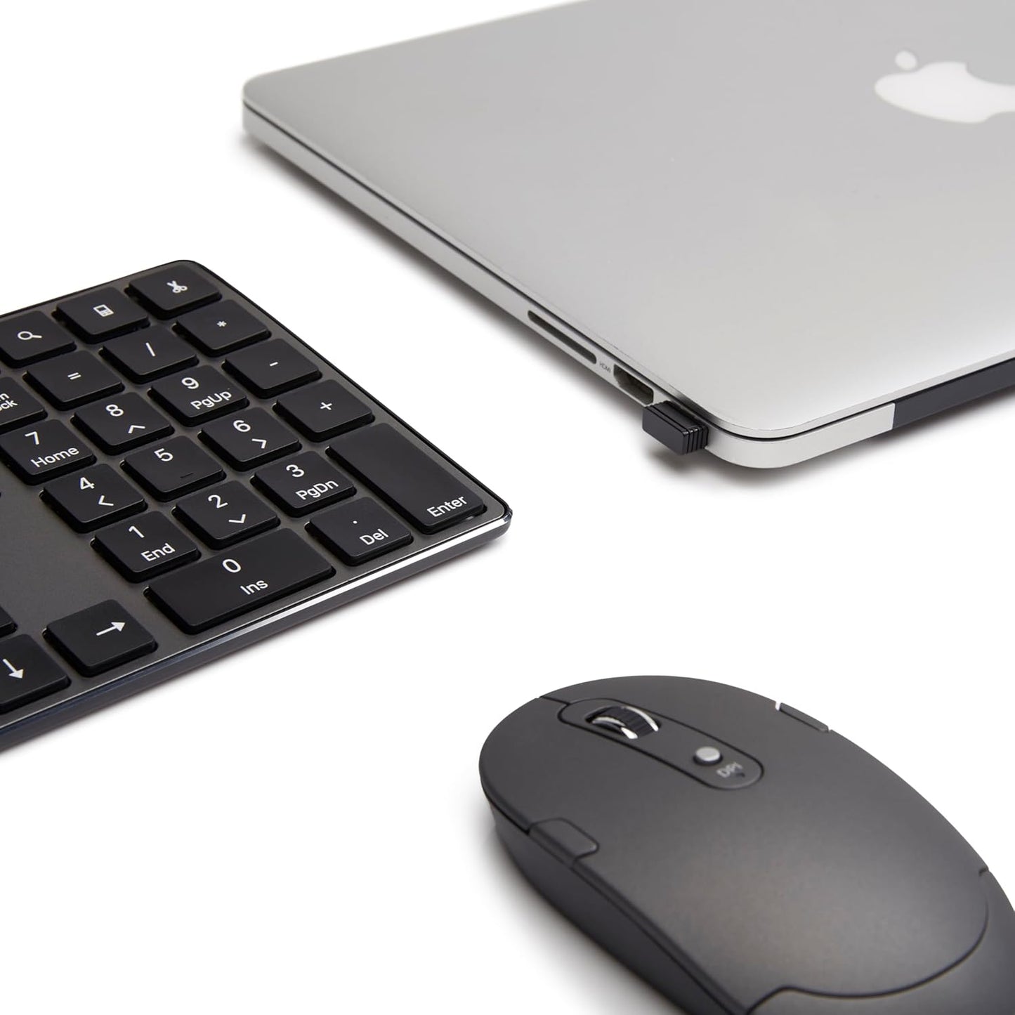 Amazon Basics Ultra Premium Wireless Keyboard and Mouse Combo, Recharg