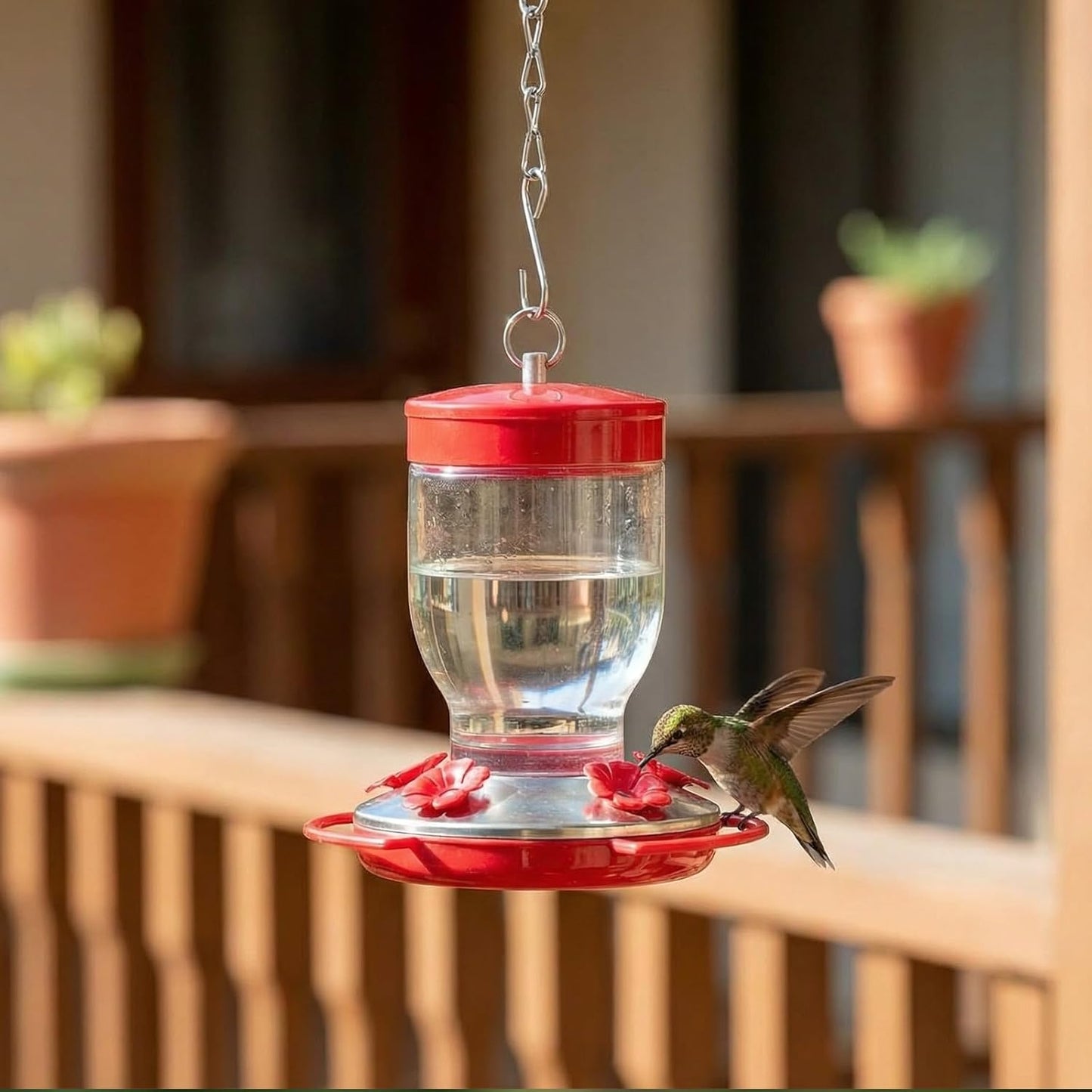 EBOOT 2 Pack Hanging Chain for Bird Feeders, Planters, Lanterns and Ornaments (35 Inch)