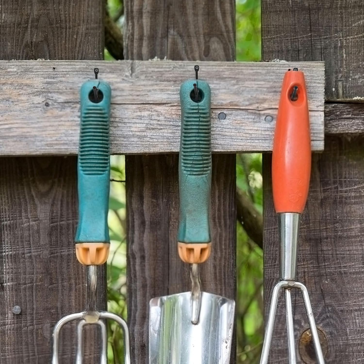 20pcs Heavy Duty Iron Hooks for Garage Tools Hanging, Wall Storage Org