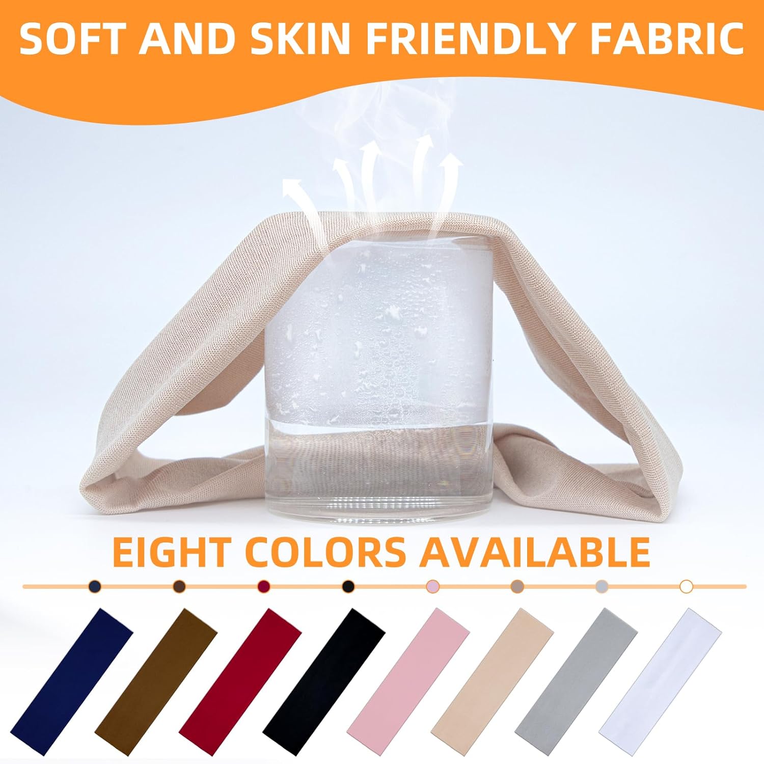 8PCS Summer-Exclusive Non Slip Sports Elastic Soft Running Fashion Hea