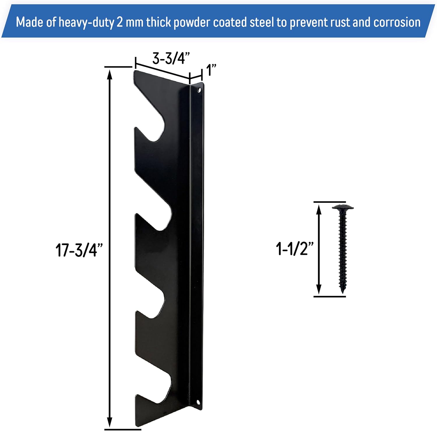 A.A Garage Tool Organizer Wall Mount, Shed Organization Racks, Garden 
