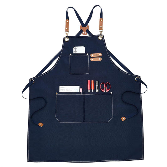 MEEDEN Painting Apron for Men Women: Adjustable Cross Back Waterproof 