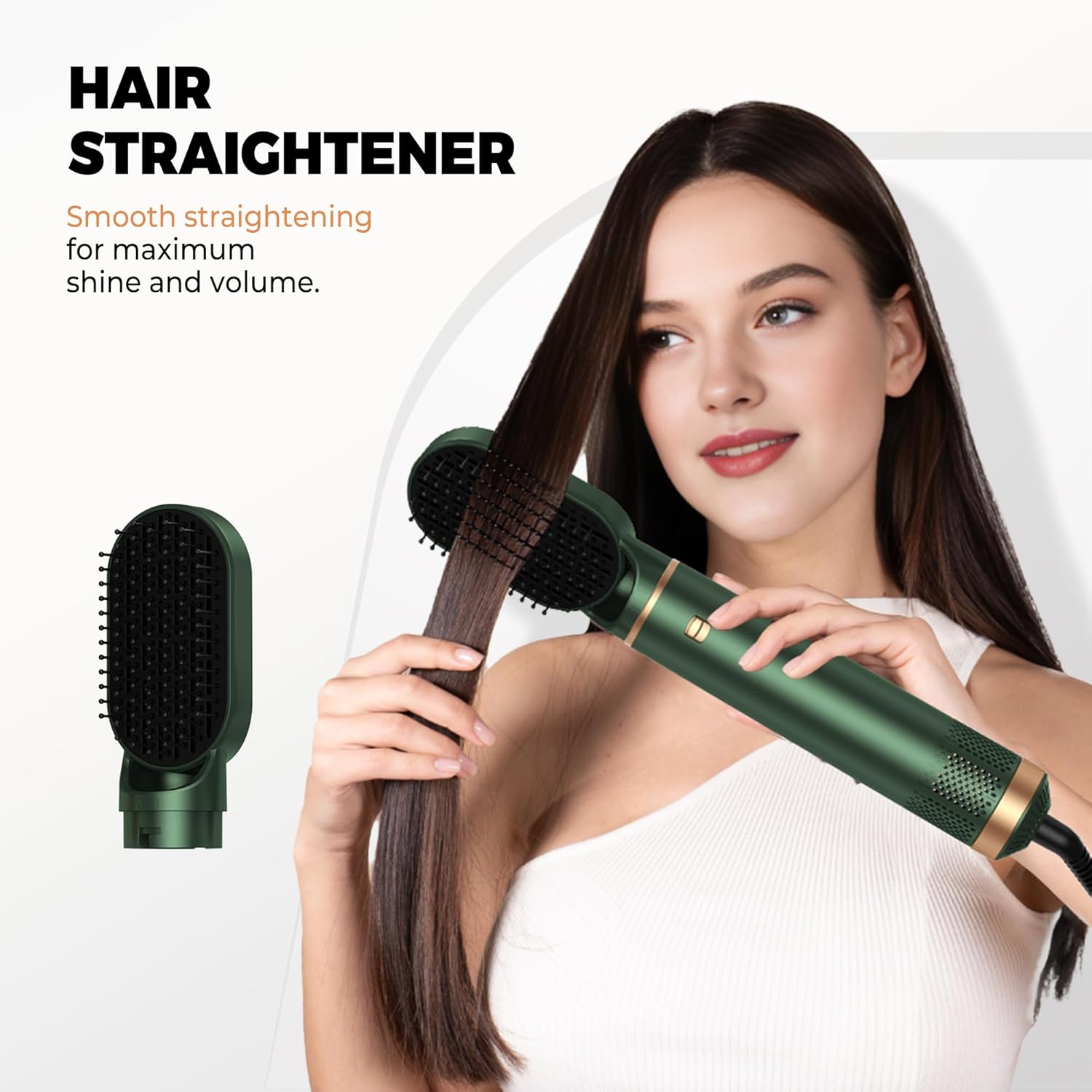 5 in 1 Blow Dryer Brush, Upgrade Hair Dryer Brush Set Negative Ion Air