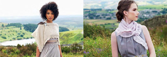 Shawls, Wraps, and Scarves: 21 Elegant and Graceful Hand-Knit Patterns
