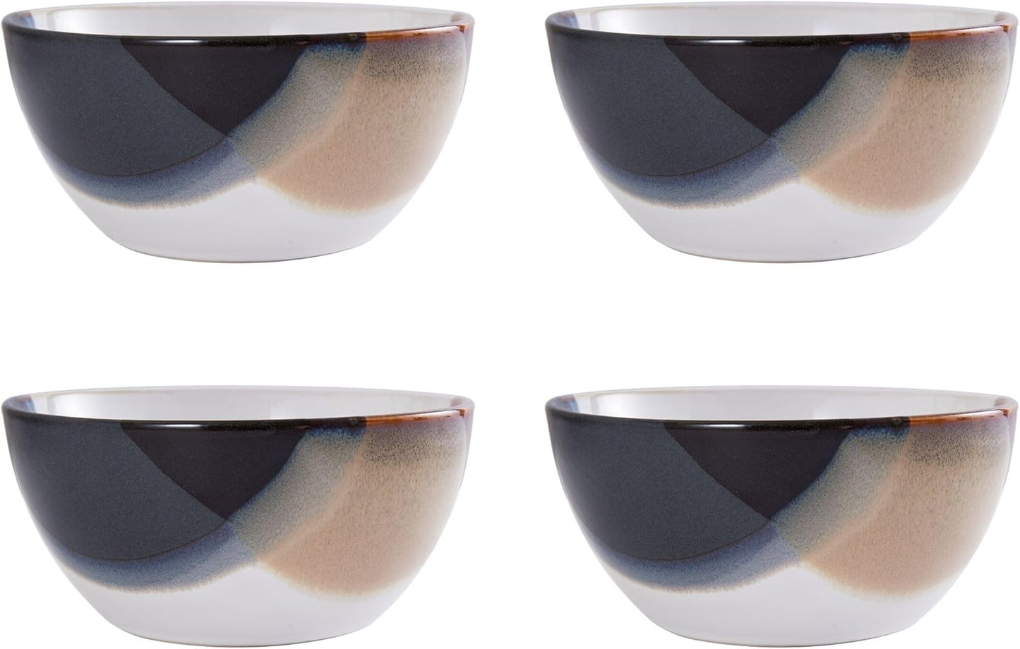 Gourmet Basics by Mikasa Caden 16-Piece Stoneware Dinnerware Set — Ser