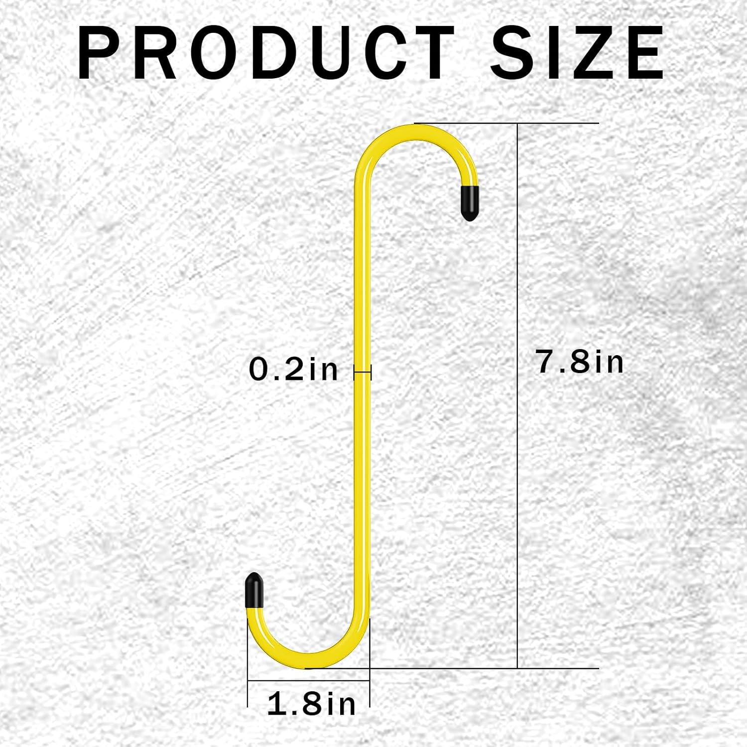 2PCS Brake Caliper Hanger Compression Mechanic Tool with Rubber Tips, 