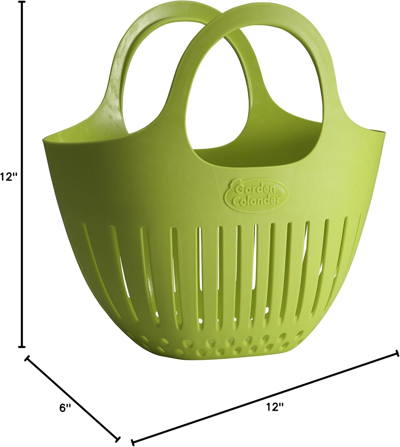 Hutzler Mini Colander Garden Basket, Small, Green