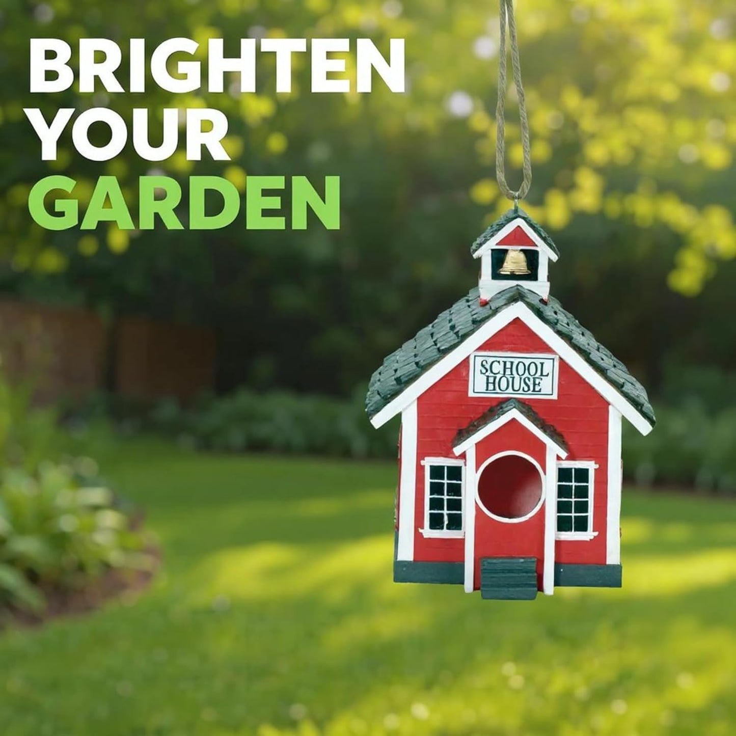 Spoontiques - Birdhouse - Garden Décor - Decorative Bird House for Yar