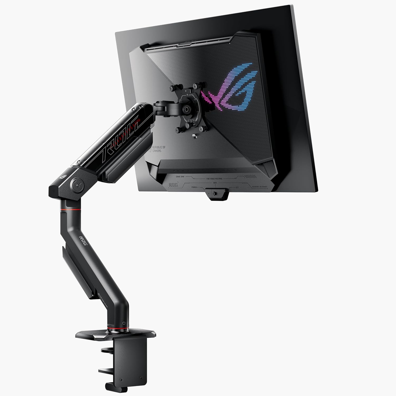 ROG Ergo Monitor Arm (AAS01R) – Mechanical Spring Monitor Mount with D