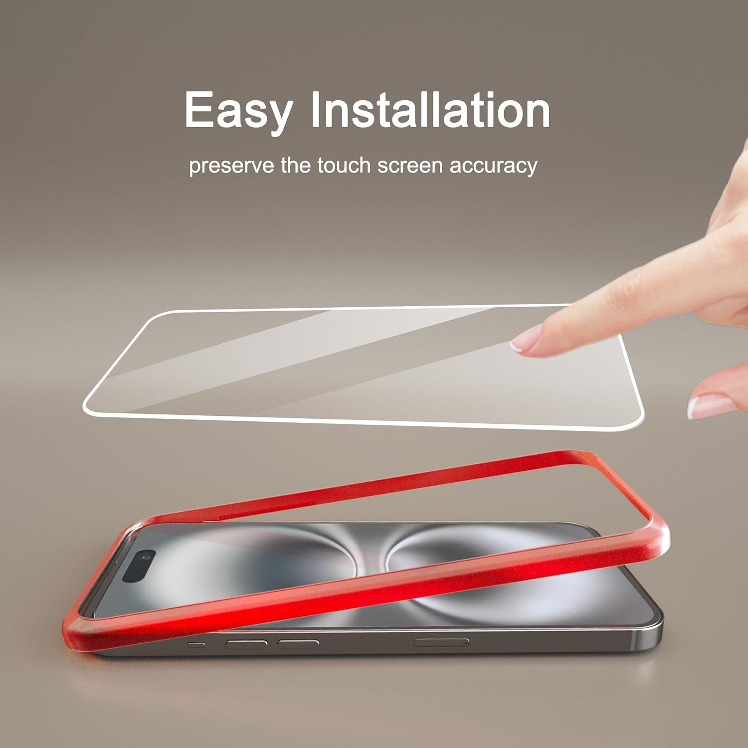 Ailun 3 Pack Screen Protector for iPhone 16 [6.1 inch] + 3 Pack Camera