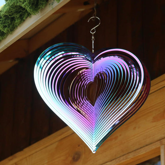 Wind Spinners Outdoor, Garden Decor, Bird Deterrents for Outside, 3D M