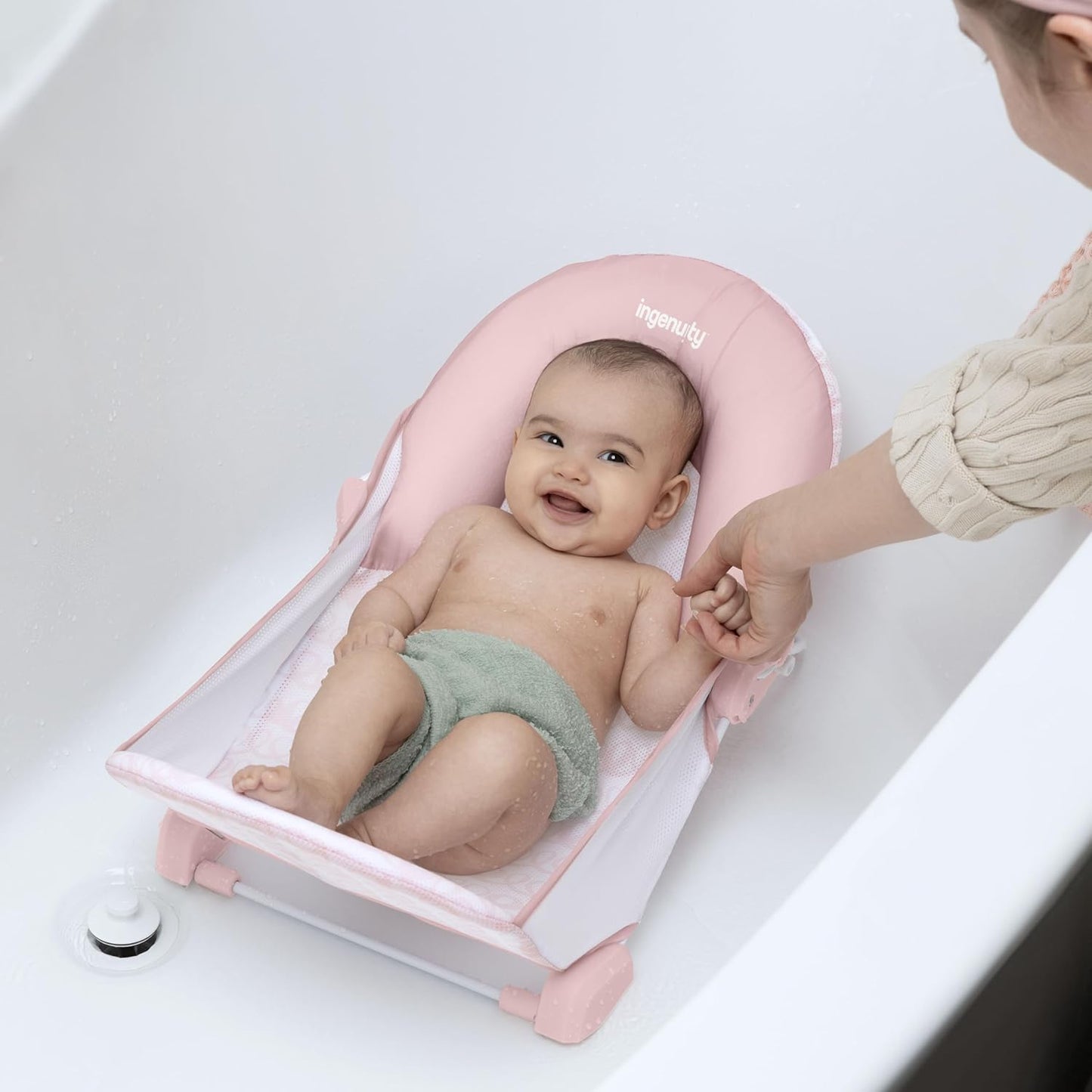 Ingenuity Foldaway 2-Position Bather, 2-Position Adjustable Support Ba