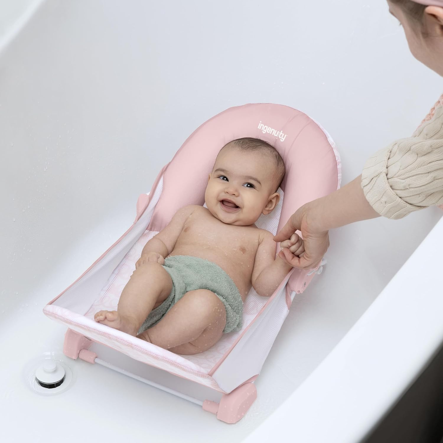 Ingenuity Foldaway 2-Position Bather, 2-Position Adjustable Support Ba