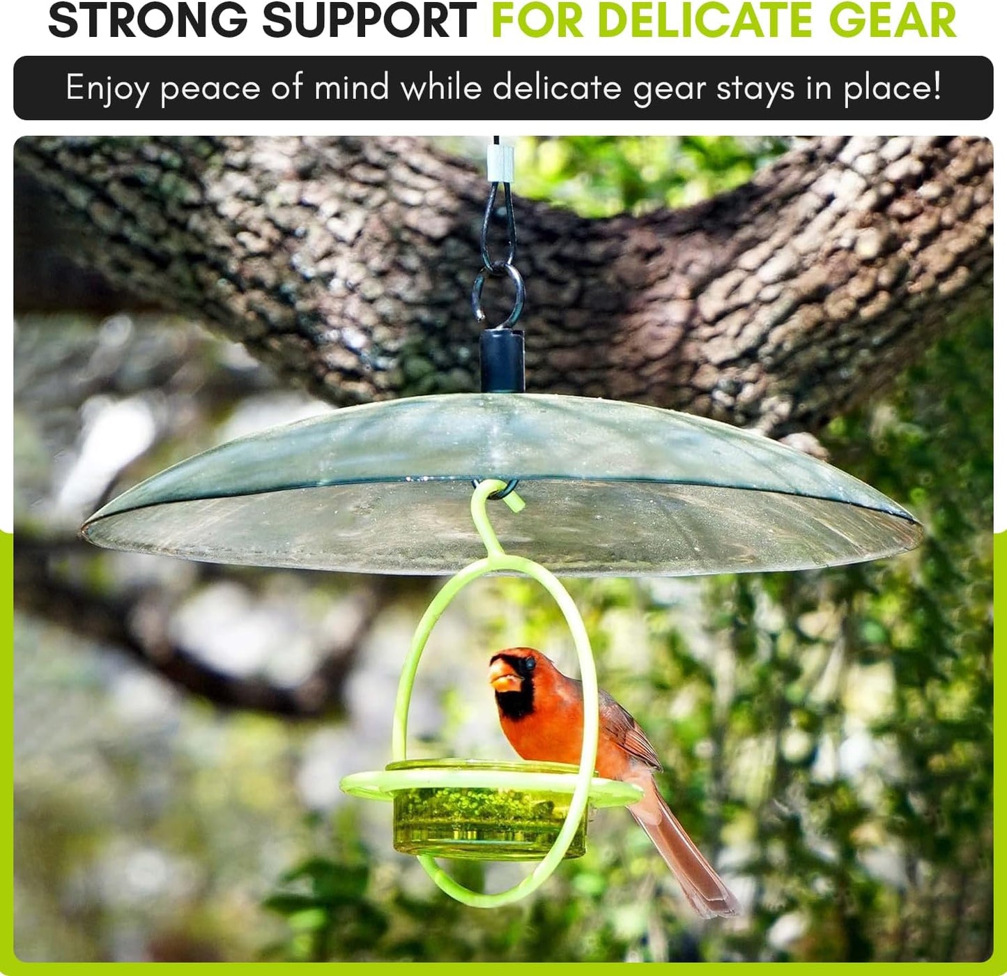 Mosaic Birds M955-200 Easy Hook Hanging Steel Cable
