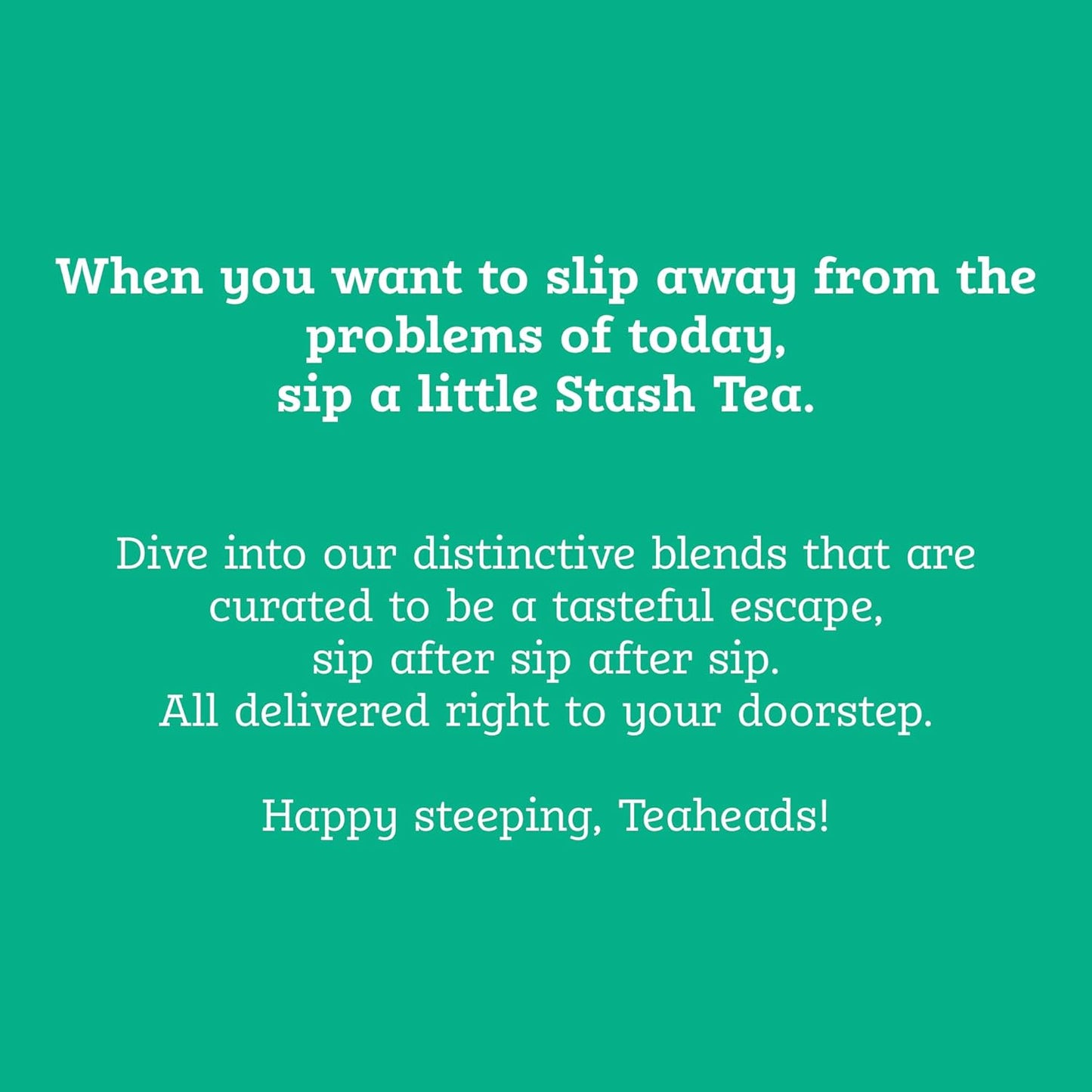 Stash Tea Premium Green Tea, Box of 100 Tea Bags