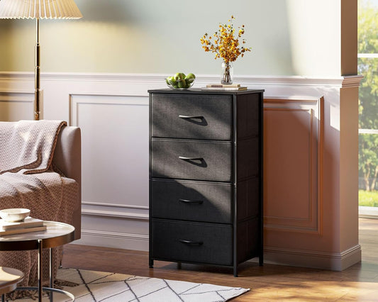 AODK Dresser for Bedroom with 4 Storage Drawers, Small Dressers Chest 