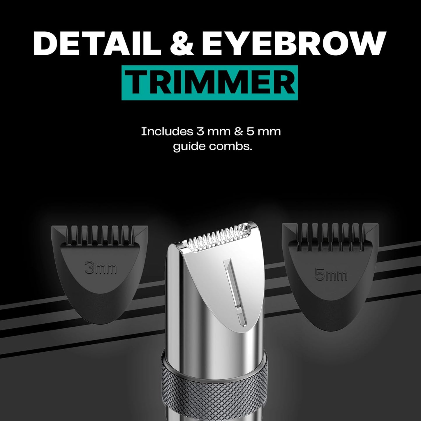 Conair Men Ear, Nose and Eyebrow Trimmer, Patented 360° Bevel Blade fo