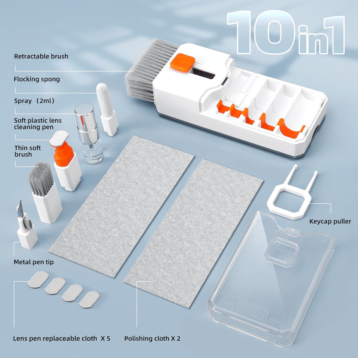 Keyboard Cleaning Kit Laptop Cleaner, All-in-1 Computer Screen Cleanin