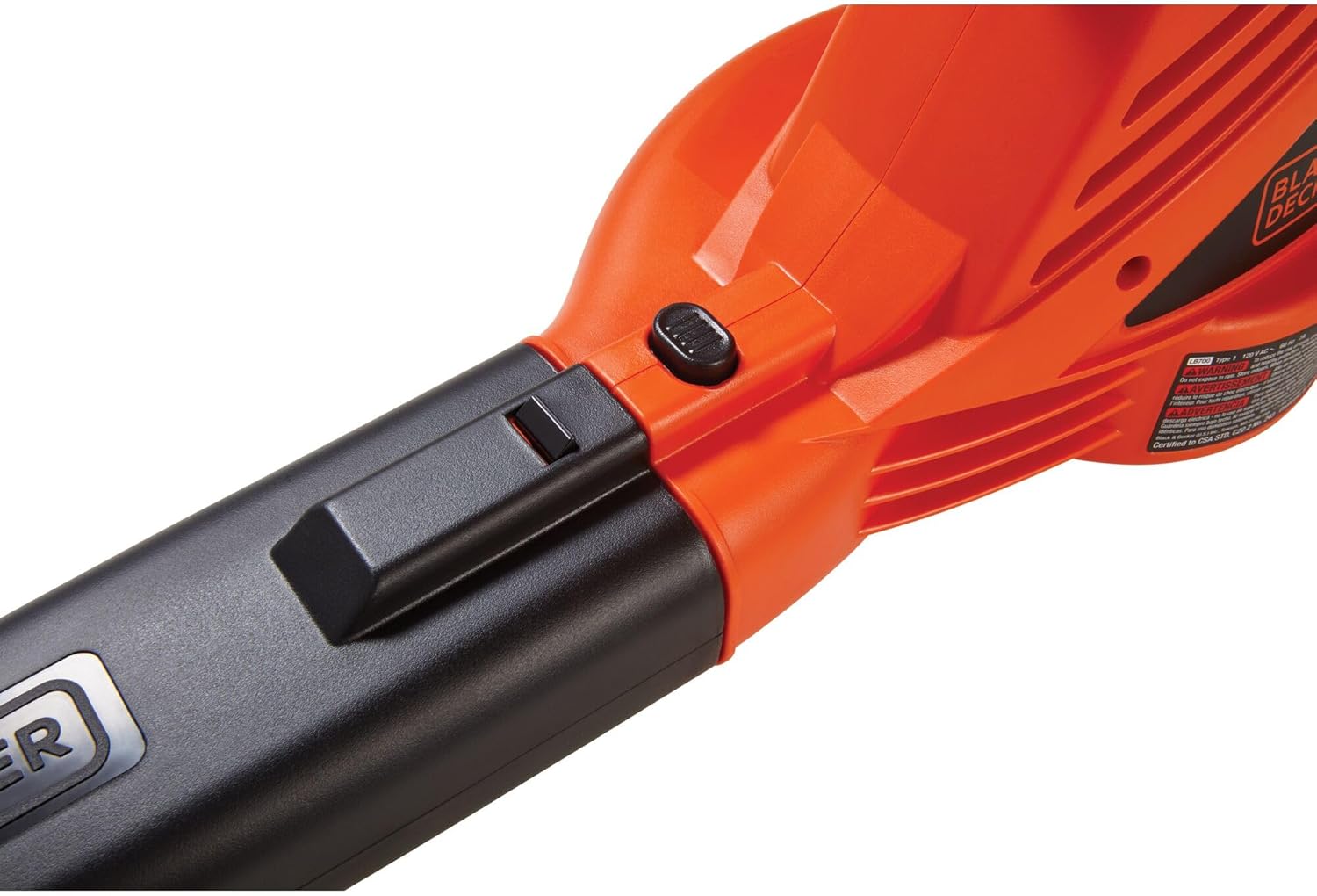 BLACK+DECKER Electric Leaf Blower, Handheld Blowers for Lawn Care, Lig