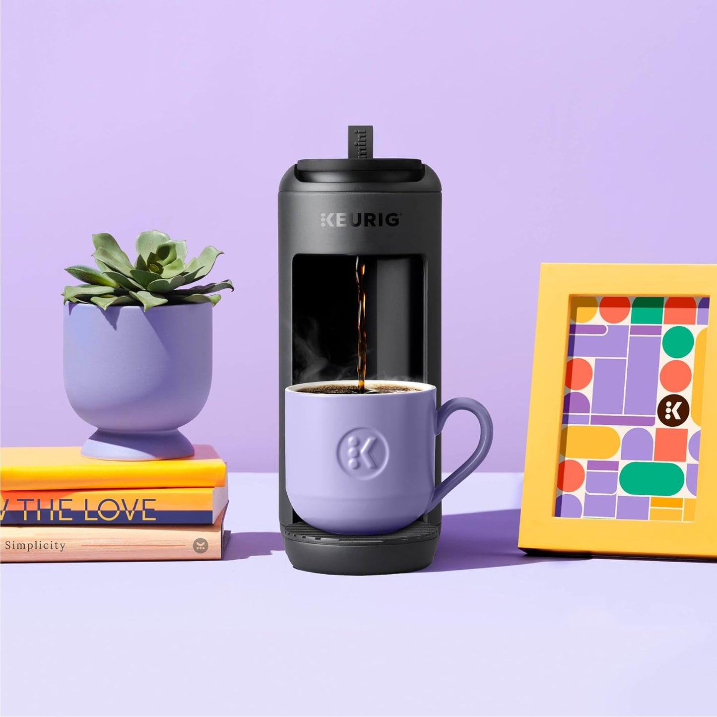 Keurig K-Mini Mate Single Serve K-Cup Pod Coffee Maker, Brews Up to 12