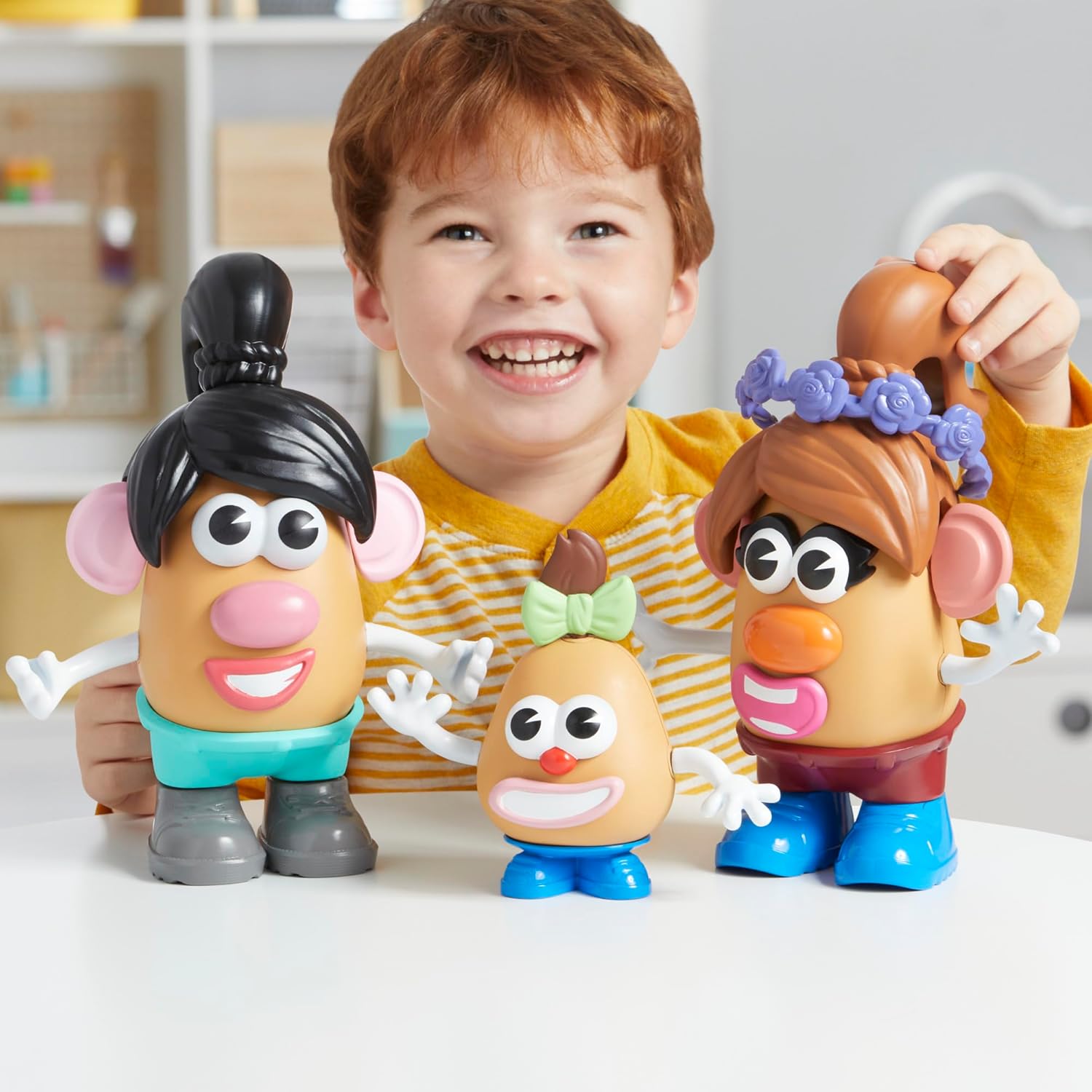 Potato Head Create Your Family Set with 44 Parts and Pieces, Creative 