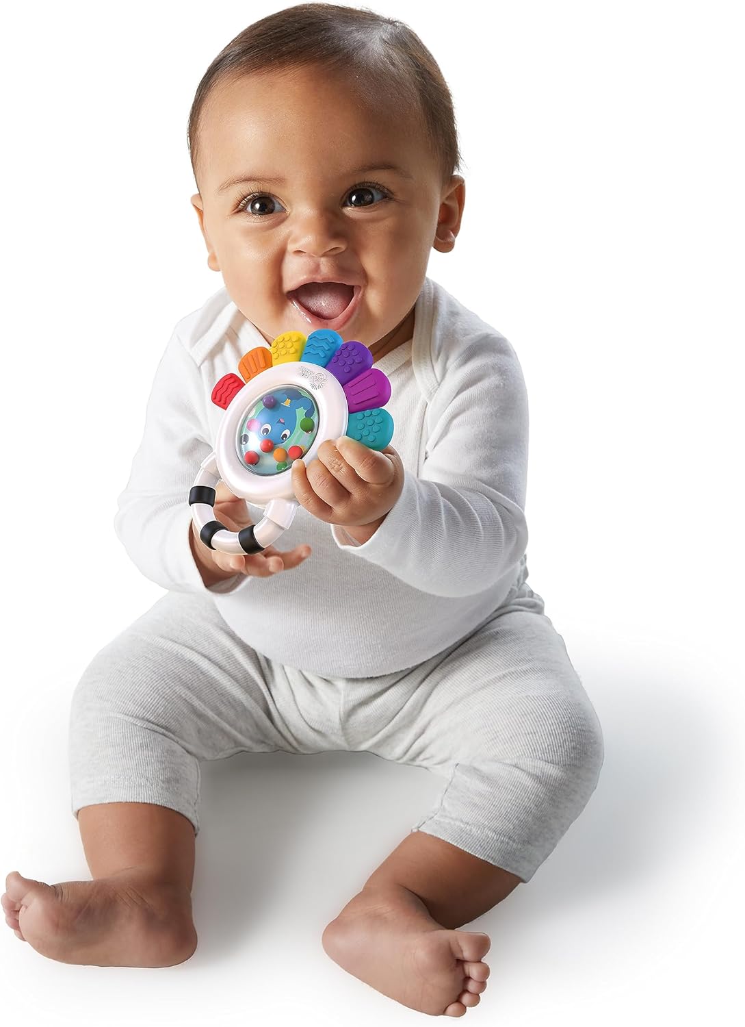 Baby Einstein Outstanding Opus The Octopus Sensory Rattle & Teether Mu