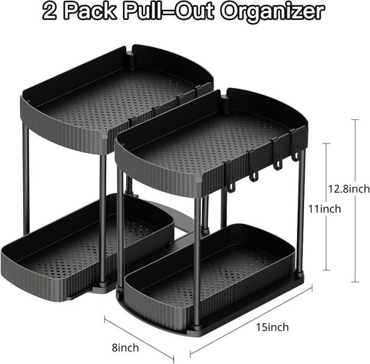 Multi-Purpose Pull-Out Storage Organizers, Under Sink/Cabinet Organize