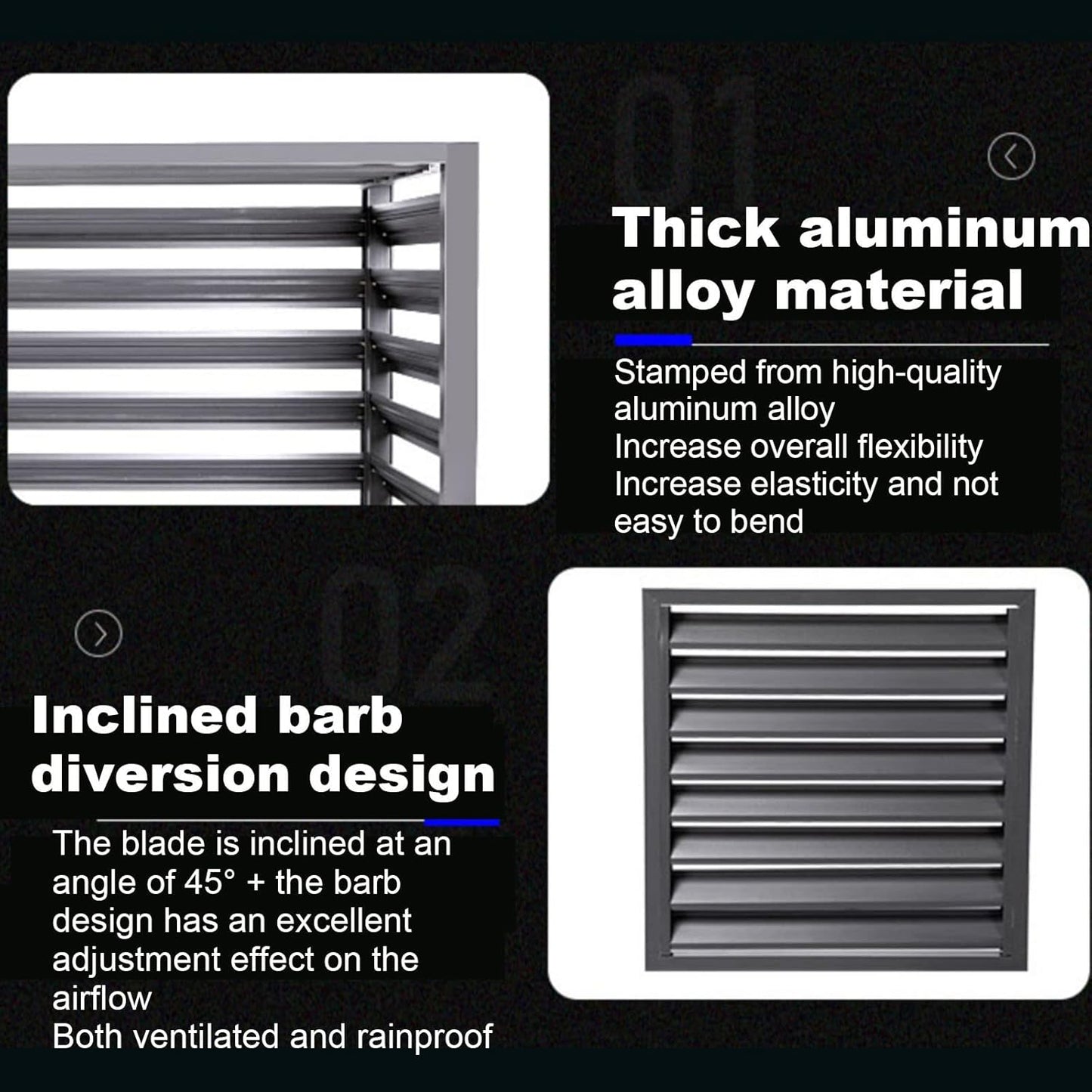 Aluminum external air conditioner covers,mini split air conditioner covers,Mini Split Air Conditioner Cover for Outside Units,Shelf Plant Stand,Outdoor AC Unit Cover,Noise Reduction,suitable for outdo