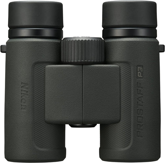 Nikon PROSTAFF P3 8x30 Binocular | Waterproof, fogproof, Rubber-Armored Compact Binocular, Wide Field of View & Long Eye Relief | Official Nikon USA Model