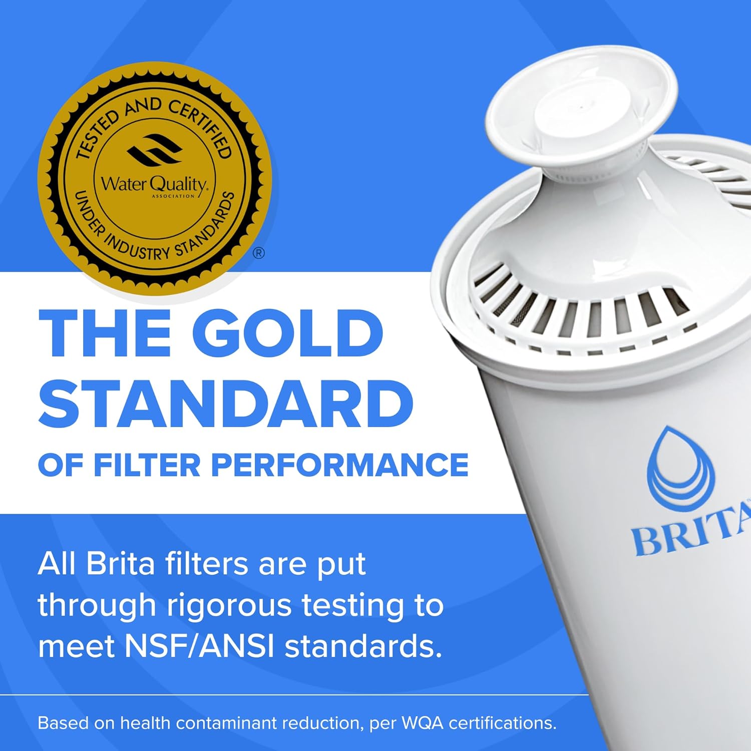 Brita Metro Water Filter Pitcher with SmartLight Change Indicator, BPA